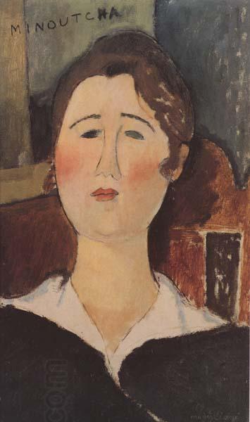 Amedeo Modigliani Minoutcha (mk38) oil painting picture